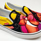 “Evil Valentine” Slip-on shoes