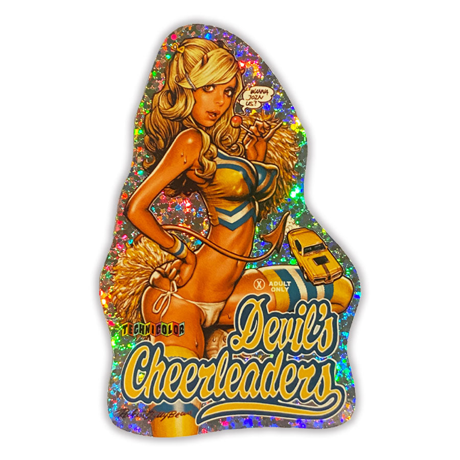 “Devil’s Cheerleaders” Sticker