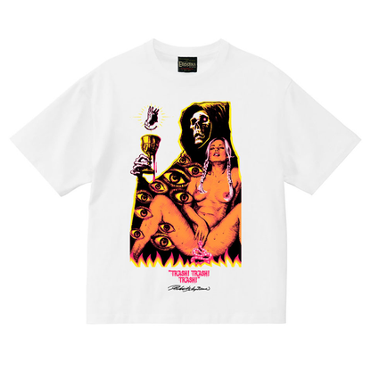 “ONE ROOM SEX SABATO” Square T-Shirt