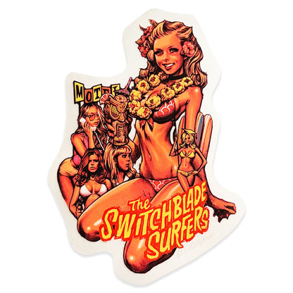 “Switch Blade Surfers” Vinyl Sticker