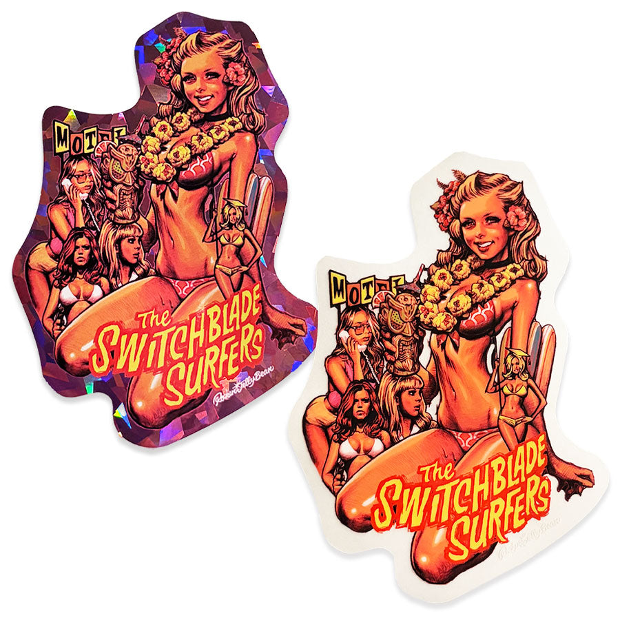 “Switch Blade Surfers” Vinyl Sticker