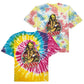 "RAW GIRL" Tie Dye T-Shirt