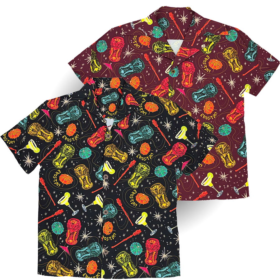 “EROS-TIKI” Open Shirt