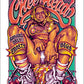 "NAUGHTY CHEERHEADZ" Silk Screen Print 2nd
