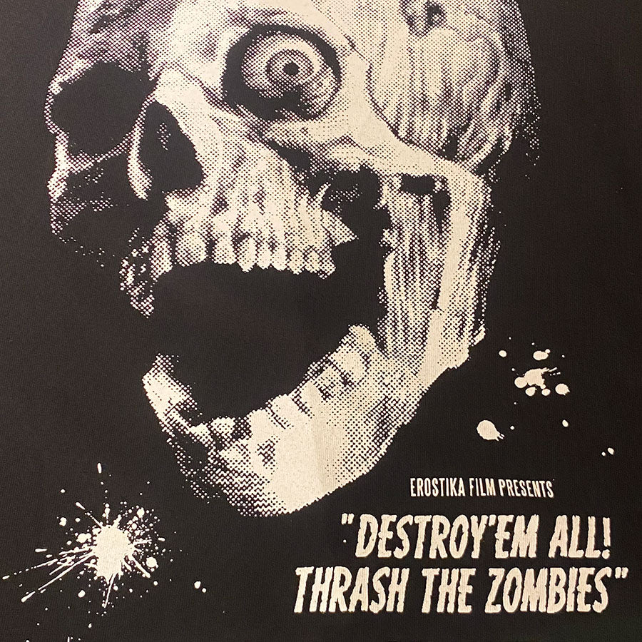 "Destroy'em All!　Thrash the Zombies"  LS T-shirt