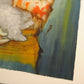 "Zombie Boy" Giclee Print on Paper *FRAMED