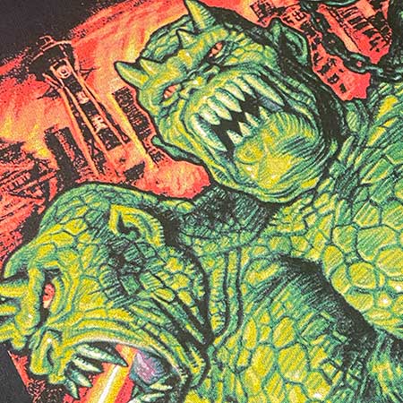 FAMOUS MONSTERS  "Galligantus" Long Sleeve T-Shirt