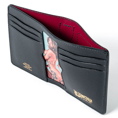 "Rockin'Jelly Bean x METAL JACKET" SHORT WALLET w/coin pocket