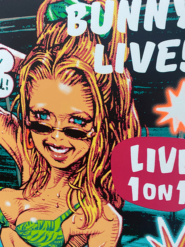 "WONDERFUL WOMAN" Silk Screen Print