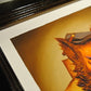 "Beat Wolf" Giclee Print on Paper *FRAMED